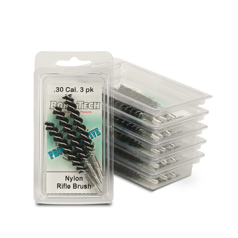 BoreTech Nylonový kartáč .243 / 6 mm (3ks) 3