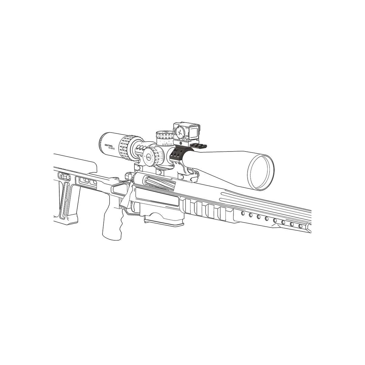 Vector X-ACCU montážny kit pre 30mm 7