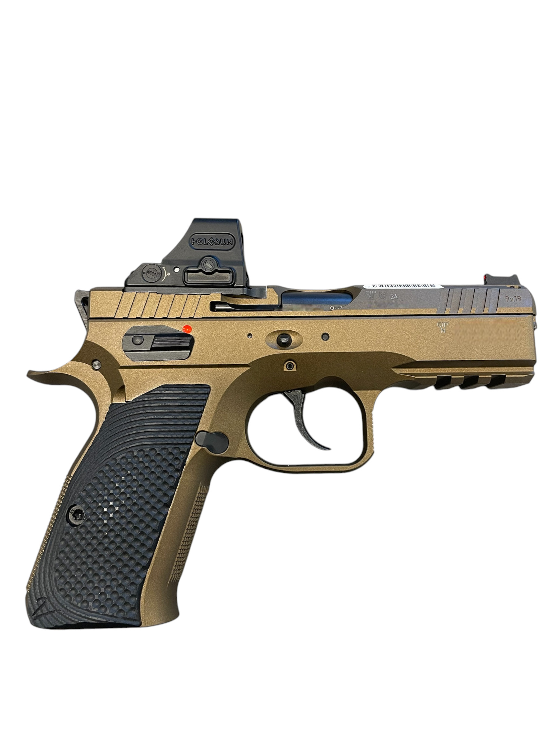CZ Shadow 2 Compact OR Bronze set s kolimátorom, kal. 9x19mm 2
