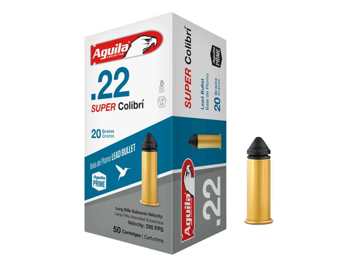 .22LR Aguila Super Colibri 20gr/1,3g