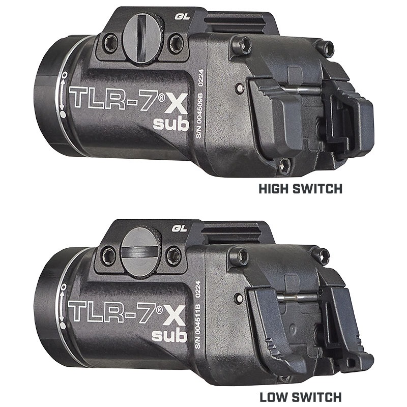 Streamlight TLR-7 X sub USB pre Glock 43X / 48 taktické svietidlo 4
