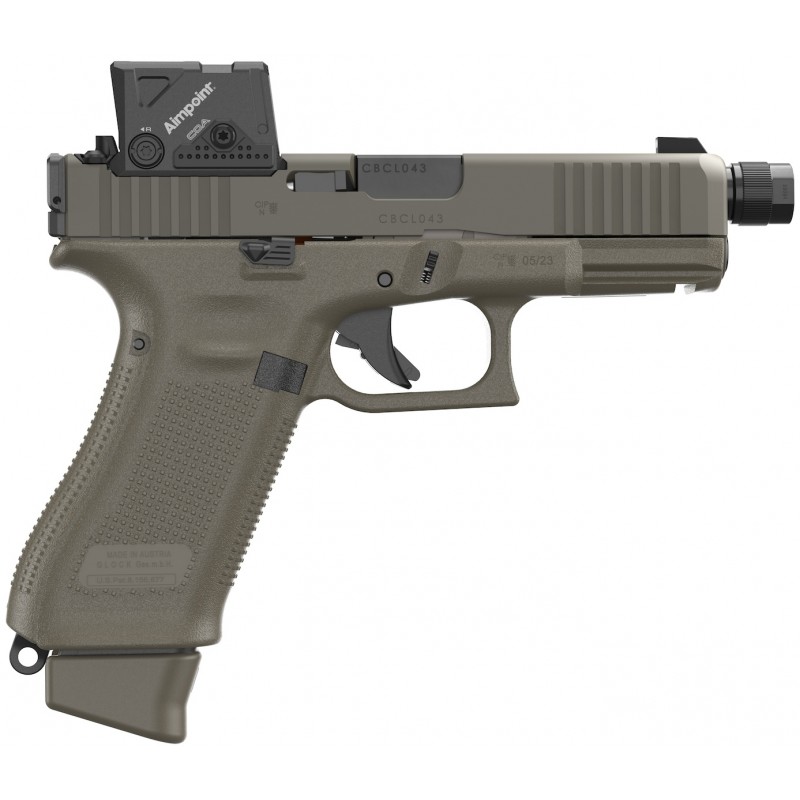 GLOCK 45 Hunter Edition OD Green, kal. 9×19 mm 3