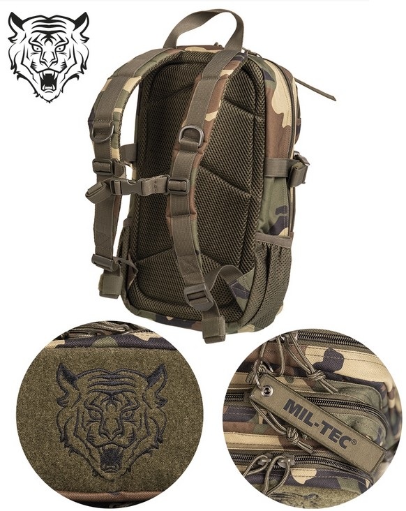 Batoh US Assault Pack Kids Woodland 2
