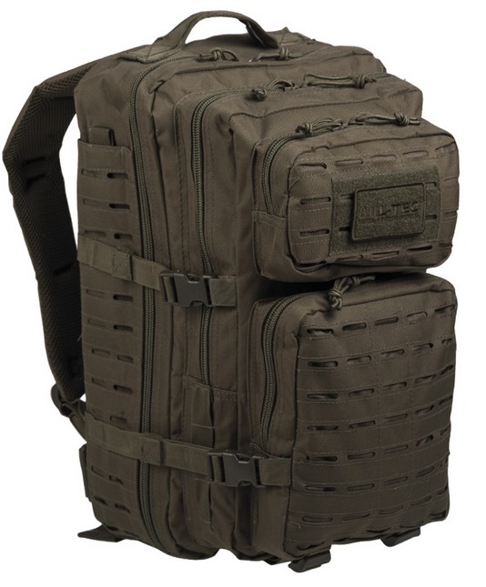 Batoh US Assault Pack LG Laser Cut zelený