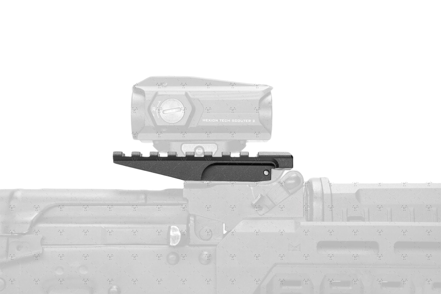 Strike AK Rear Sight Rail Low Profile 5