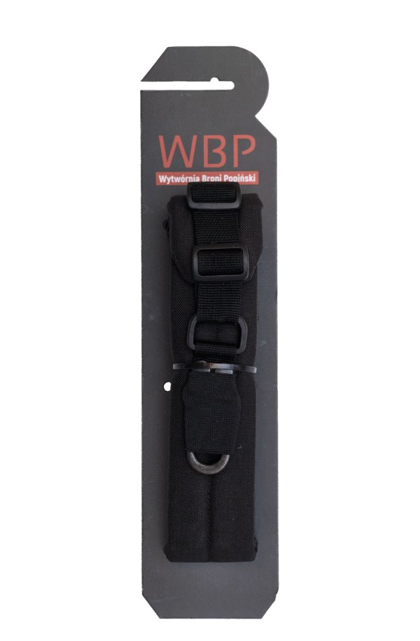 WBP Popruh dvojbodový Dzeta čierny