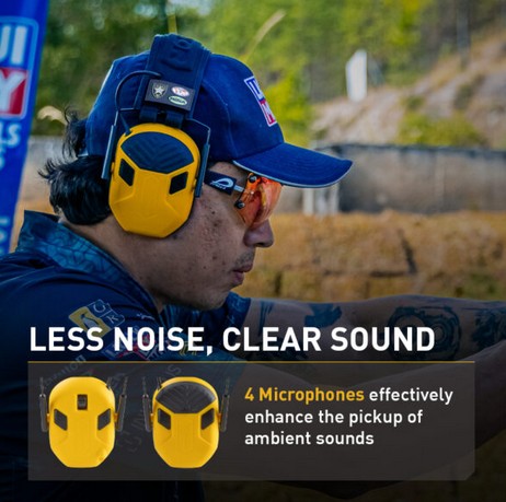 EARMOR M300X chrániče sluchu zelené 3