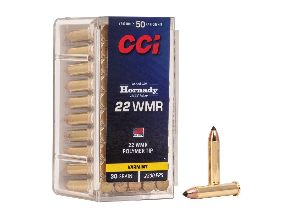 .22 WMR CCI V-Max Poly-Tip 30gr/1,94g