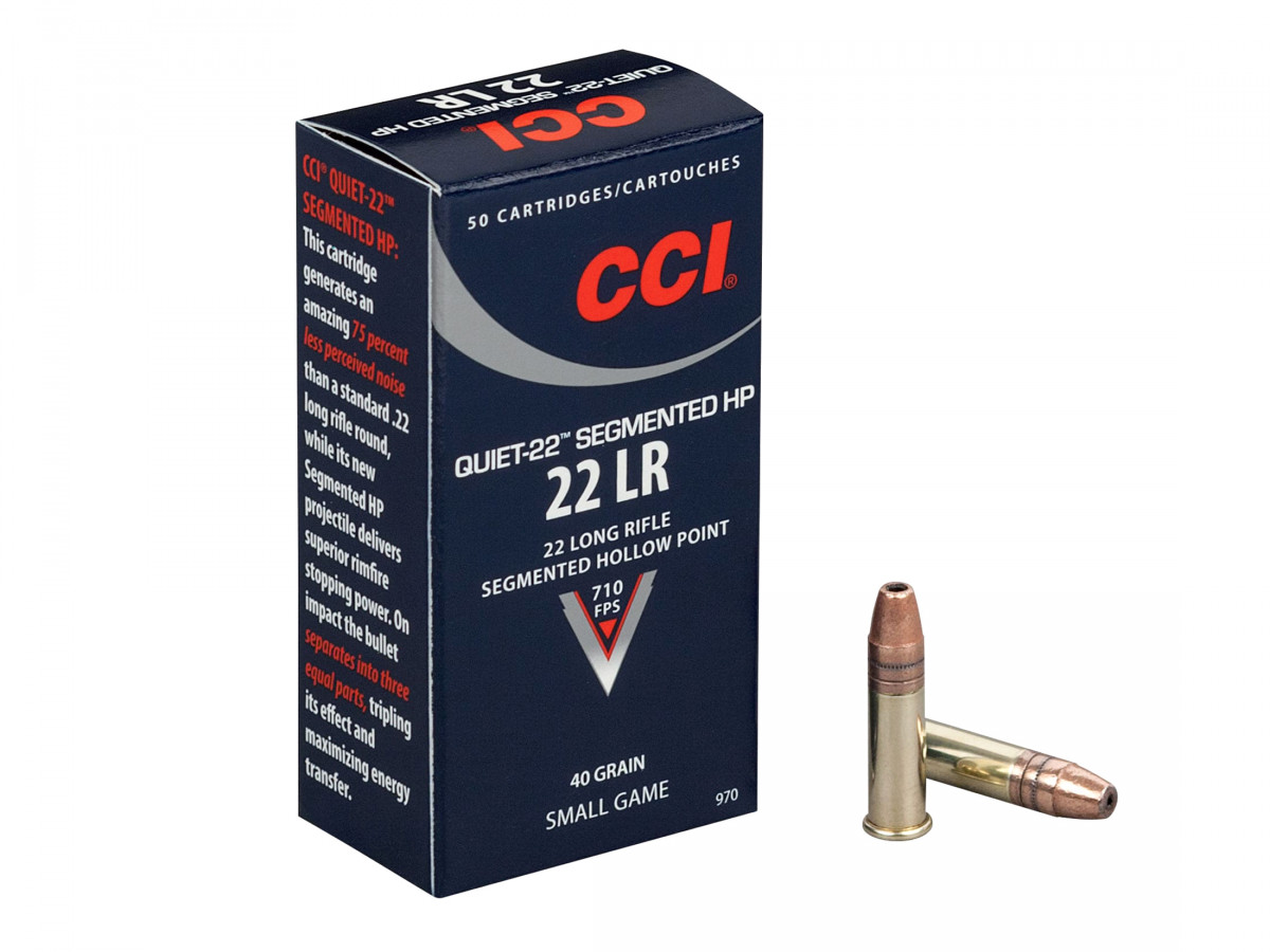 .22 LR CCI Quiet-22 Segmented 40grn/2,59g