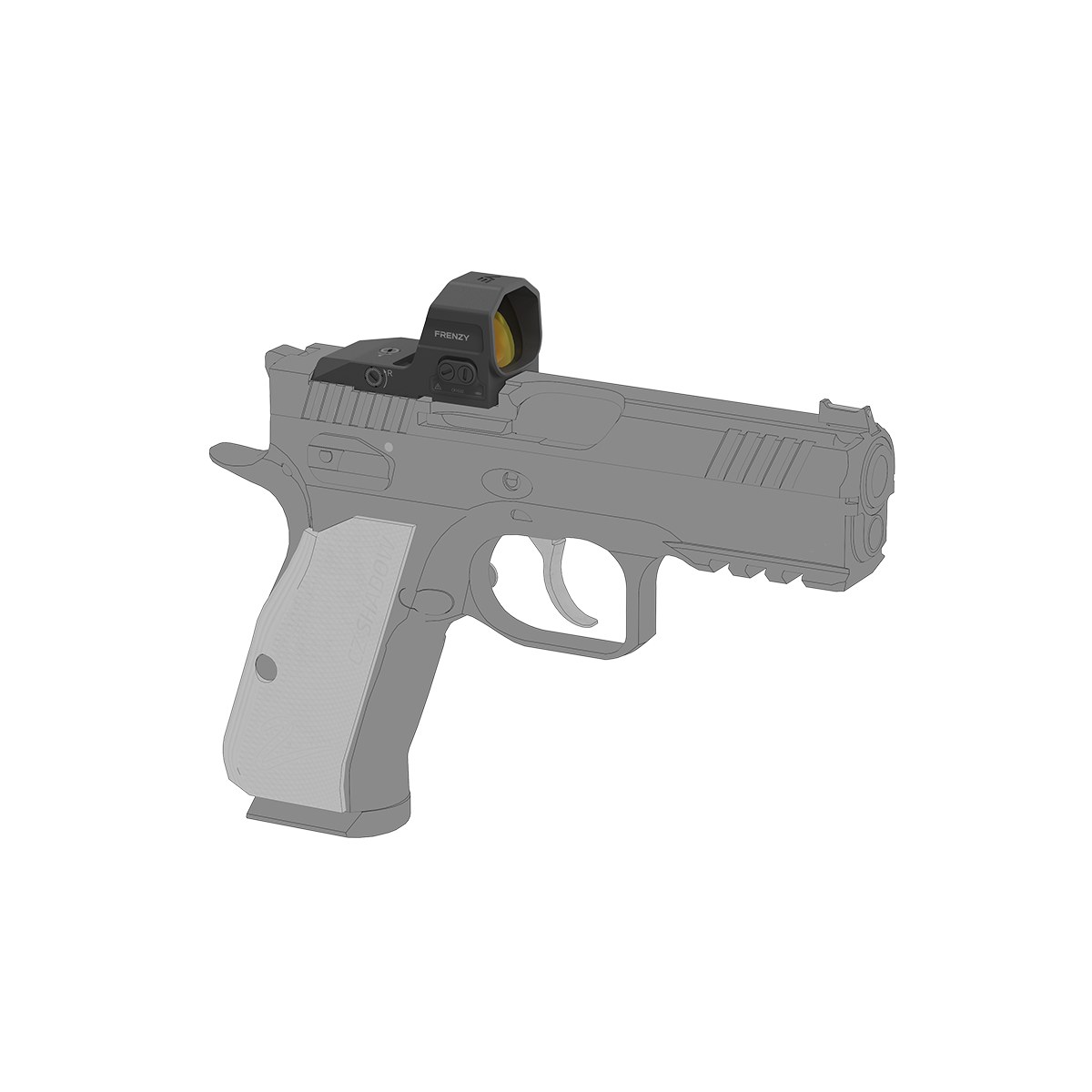 Kolimátor Vector Frenzy FA 1x20x24 CZ P-10 / Shadow 2 8