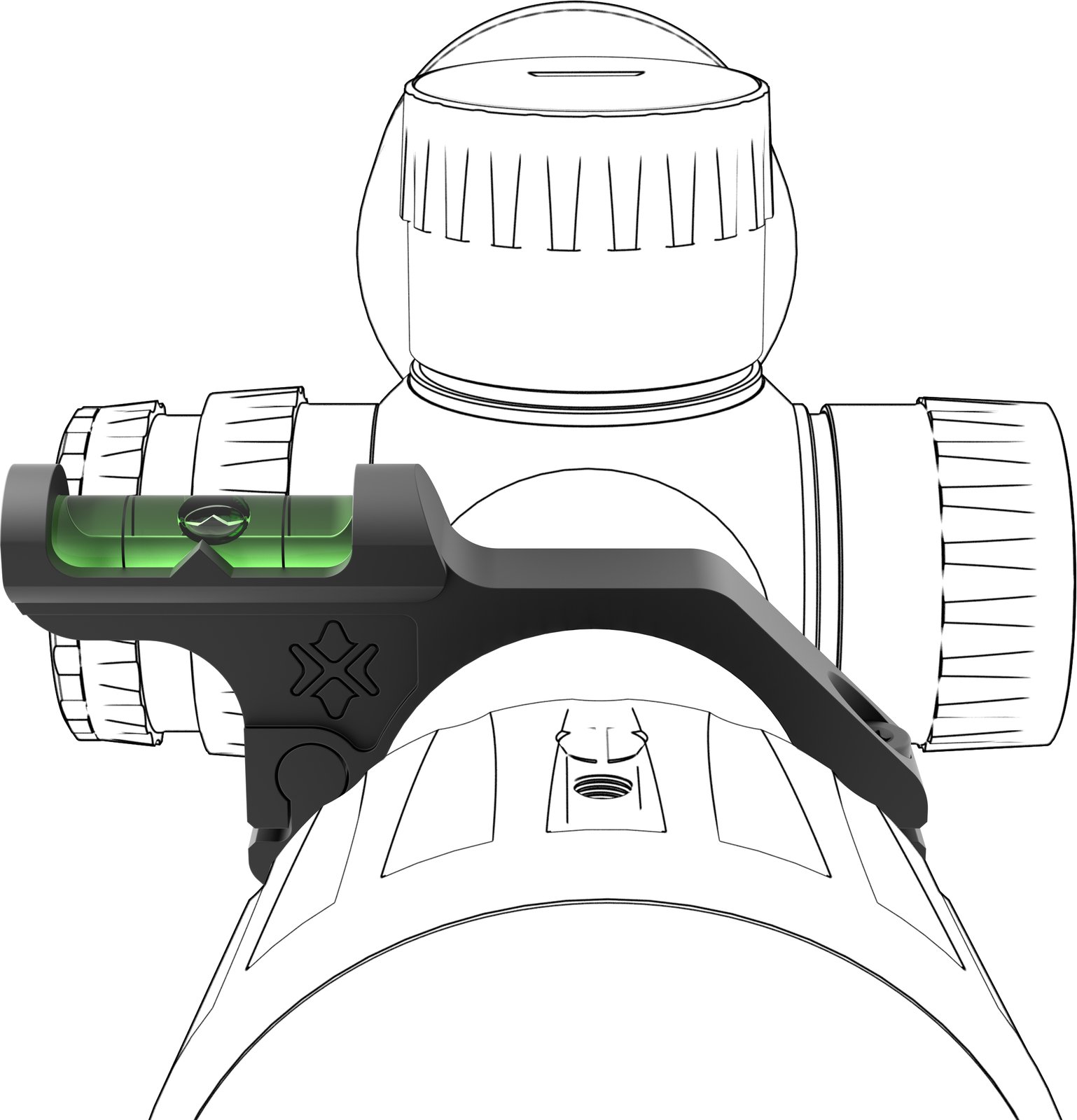 Vector Optics vodováha 30mm offset GenII 5