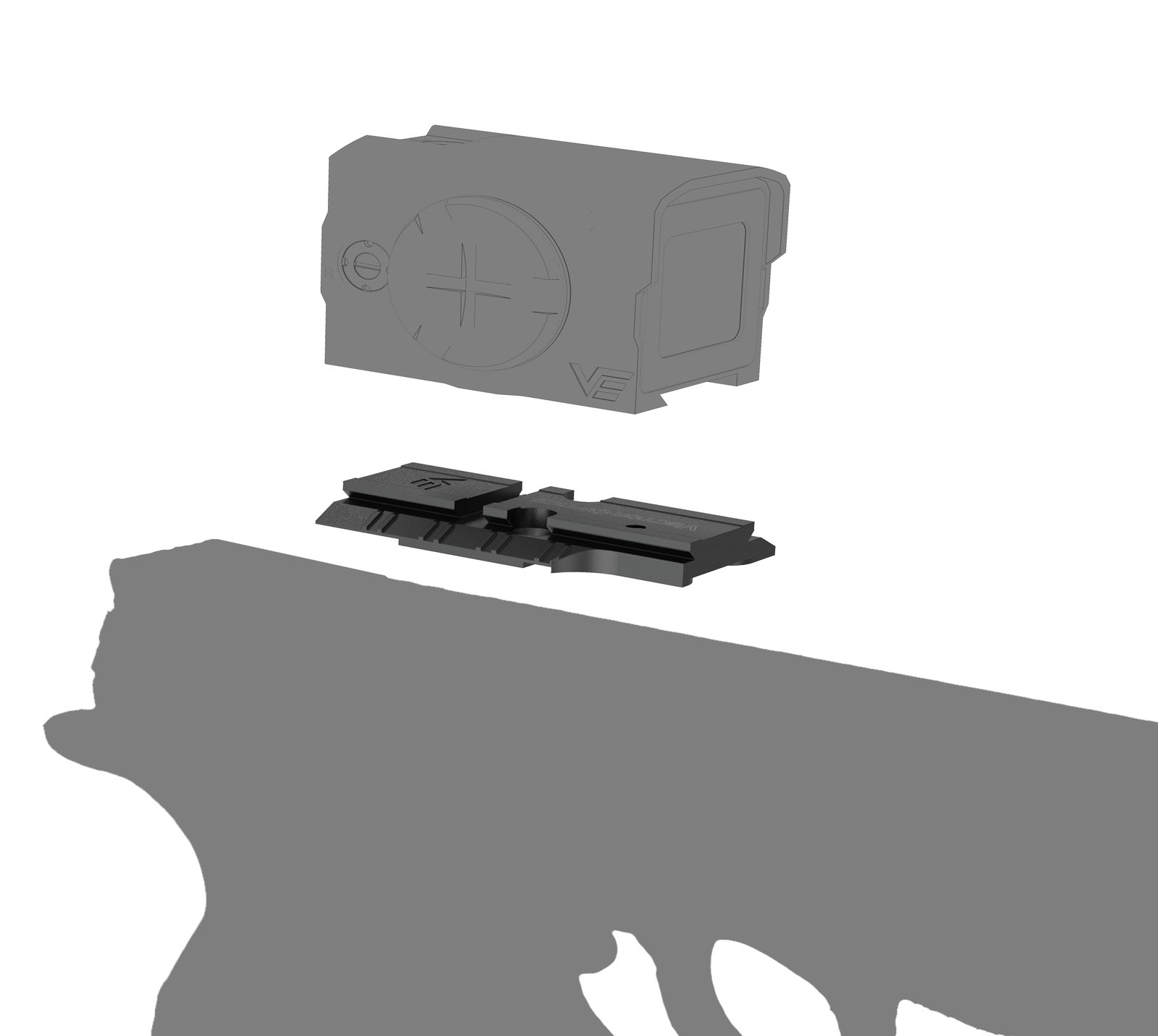 Vector Optics CZ Shadow 2 VOD montáž 9