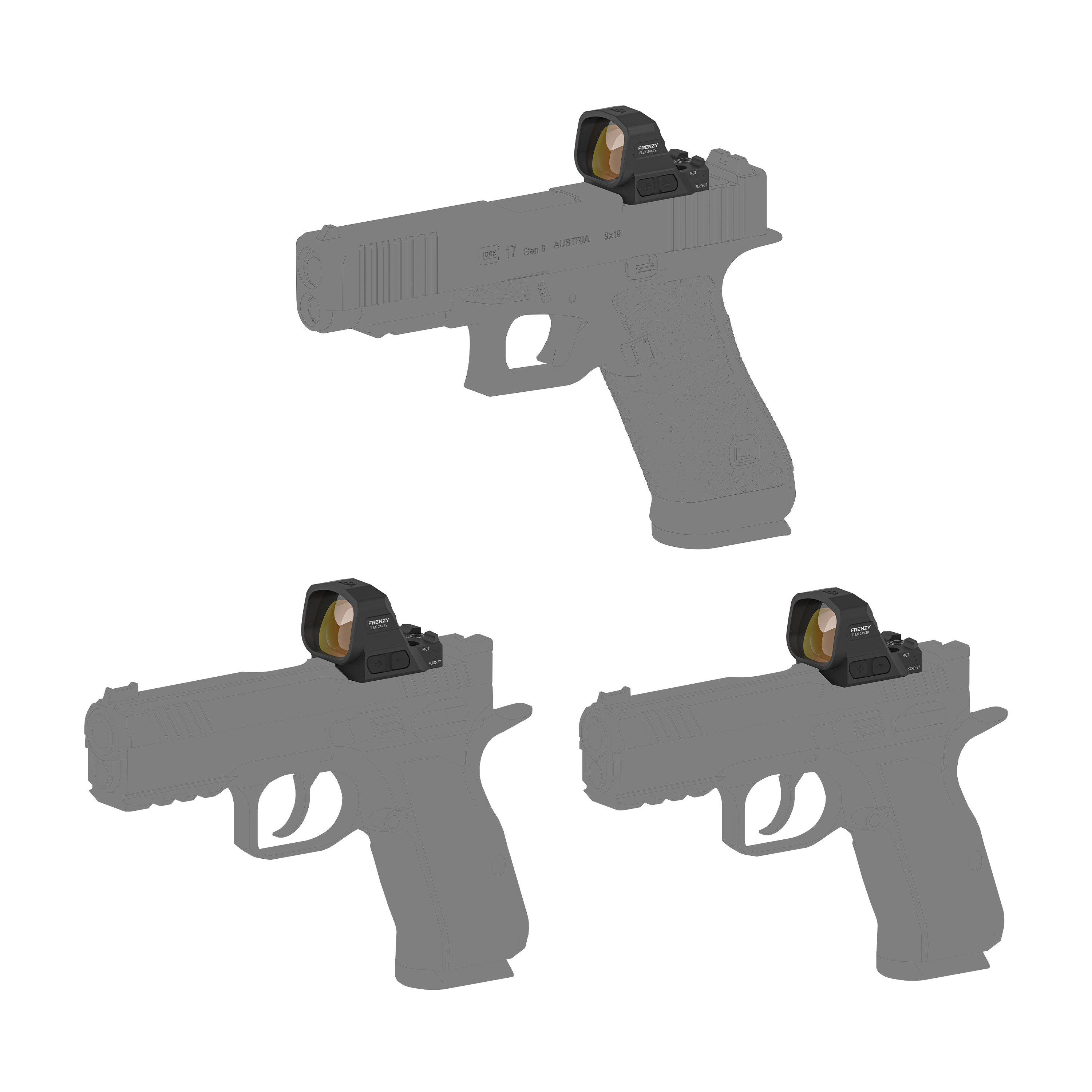Kolimátor Vector Frenzy FLEX 1x24x29 Gen II 6 MOA 5