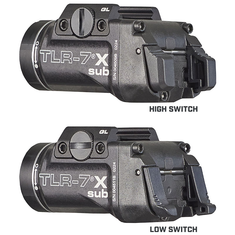 Streamlight TLR-7 X sub Hellcat taktické svietidlo 3