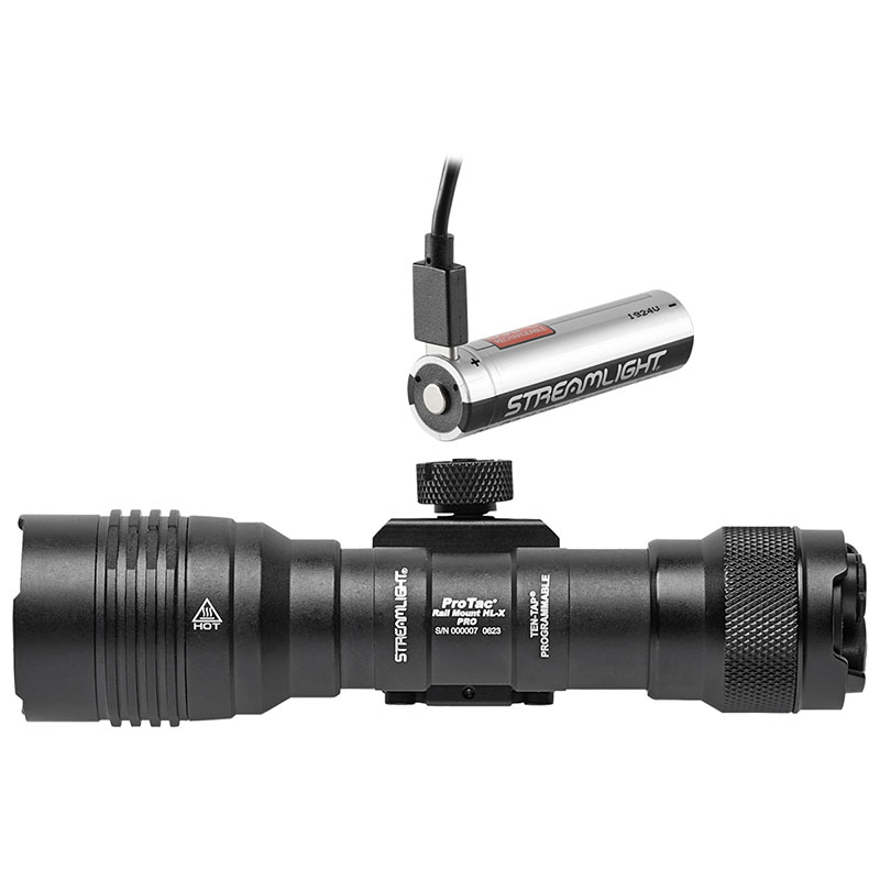 Streamlight ProTac RM HL-X Pro čierne taktické svietidlo na dlhú zbraň 2