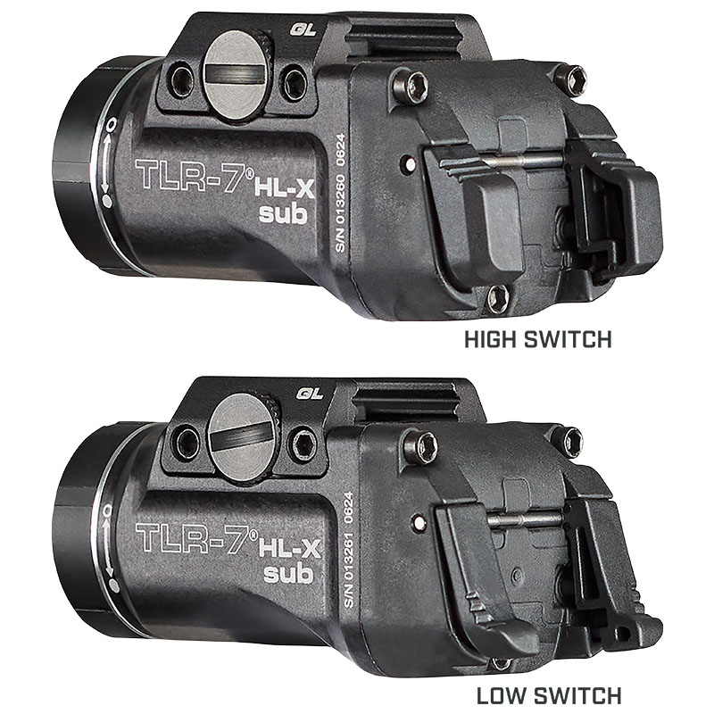 Streamlight TLR-7 HL-X Sub USB taktické svietidlo 3