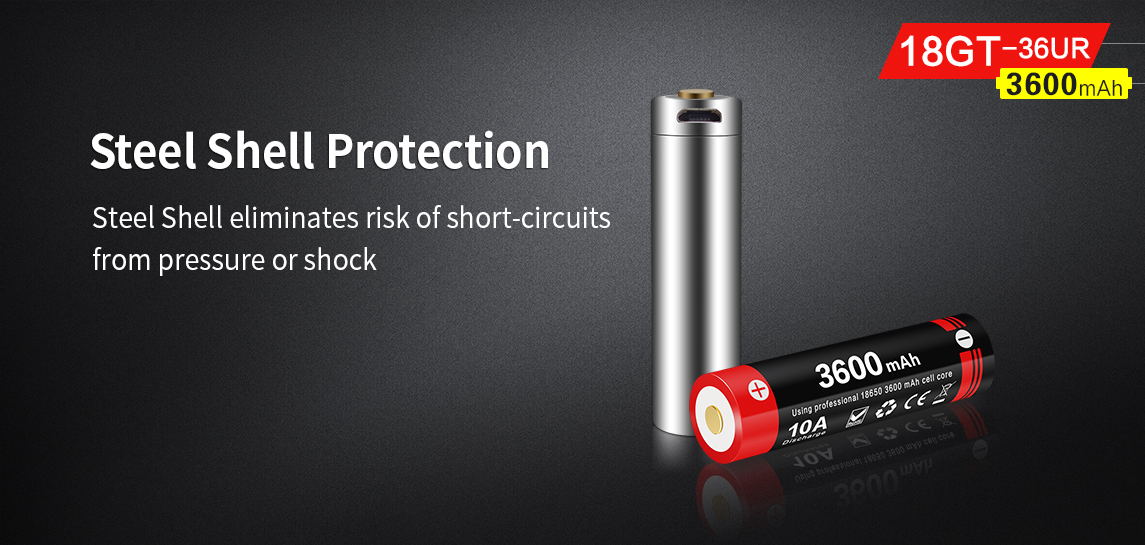 KLARUS akumulátor 18650 3600mah 5