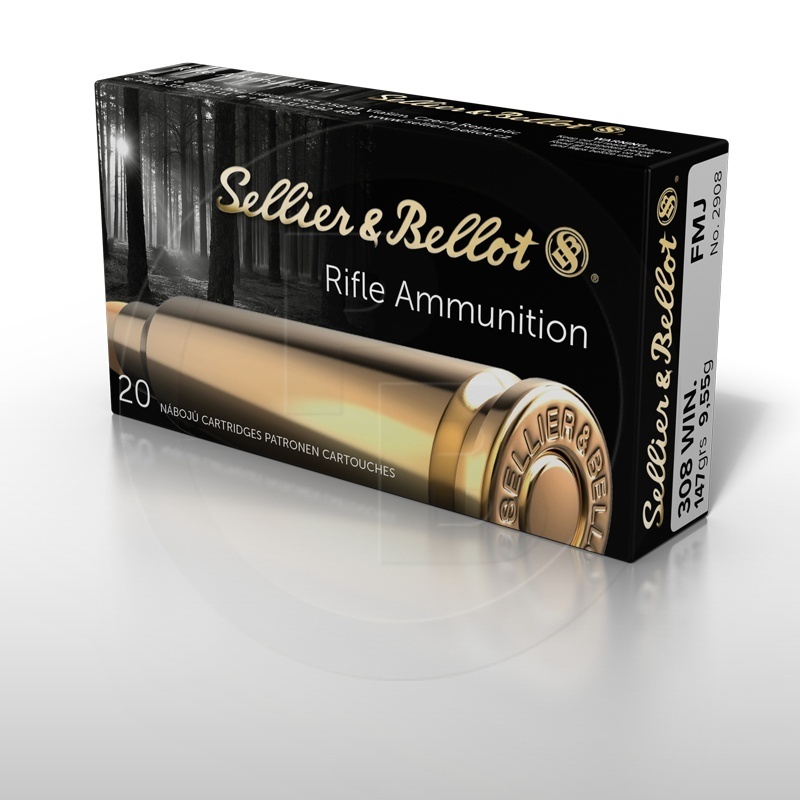 .308 Win. S&amp;B FMJ 147gr/9,55g (20ks)