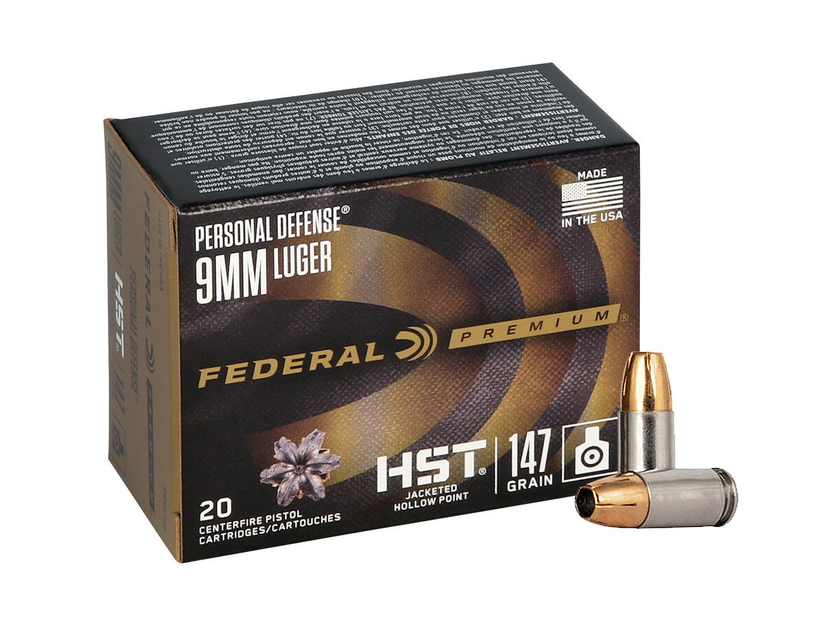 9mm Luger Federal HST 147gr/9,53g JHP (20ks)
