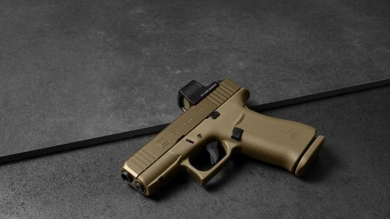 GLOCK 43X Gen5 MOS-K FS Coyote, kal. 9×19 mm