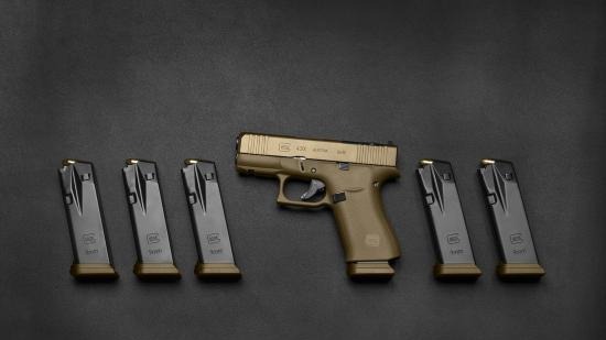 GLOCK 43X Gen5 MOS-K FS Coyote, kal. 9×19 mm 3