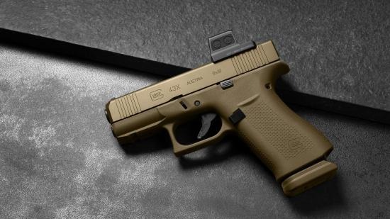 GLOCK 43X Gen5 MOS-K FS Coyote, kal. 9×19 mm 4