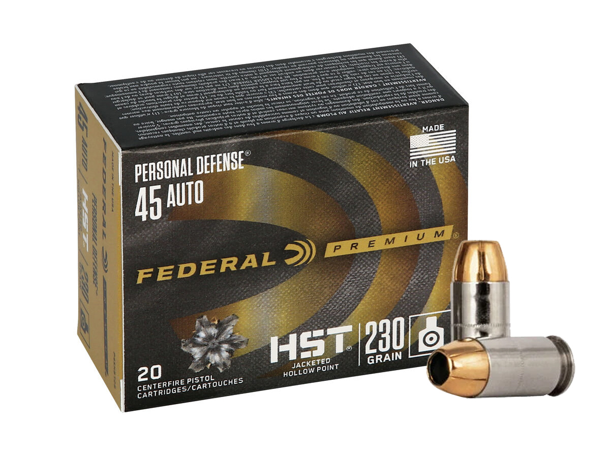 .45 Auto Federal Premium Personal Defense HST 230gr/14,9g JHP