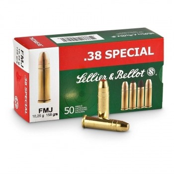 .38 Špeciál S&amp;B FMJ 158gr/10,25g
