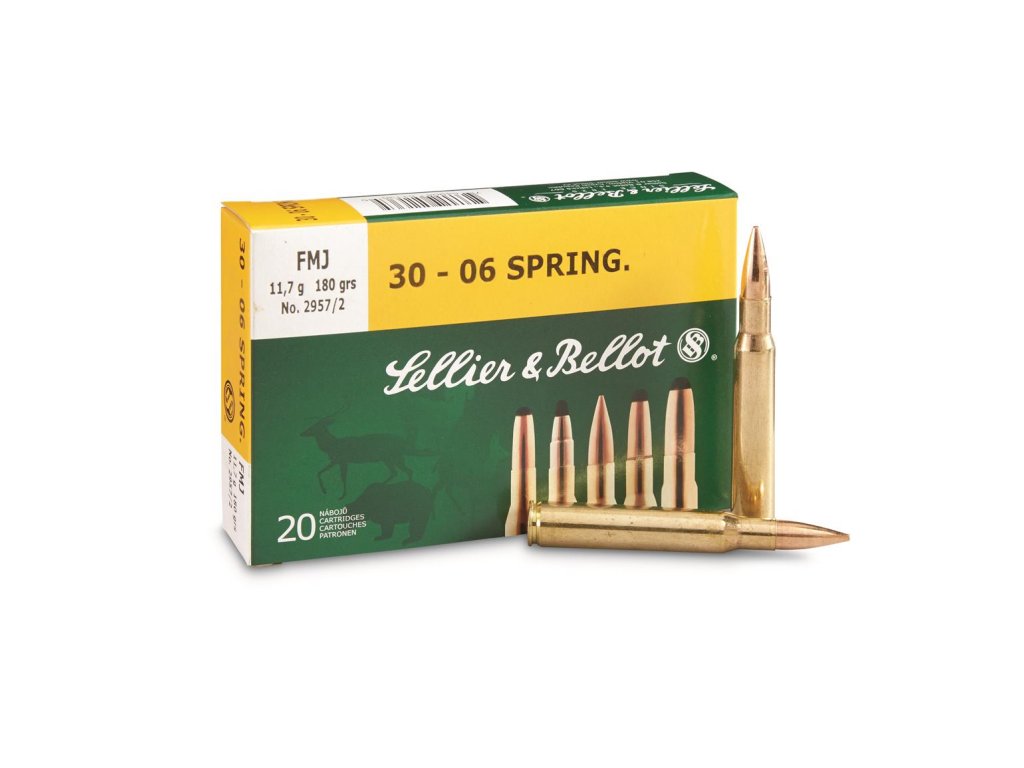 .30-06 Spr. S&amp;B FMJ 180gr/11,7g