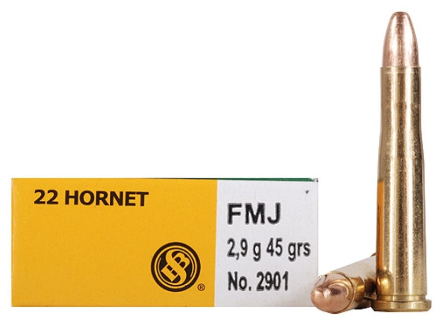 .22 Hornet S&amp;B FMJ 2,9g
