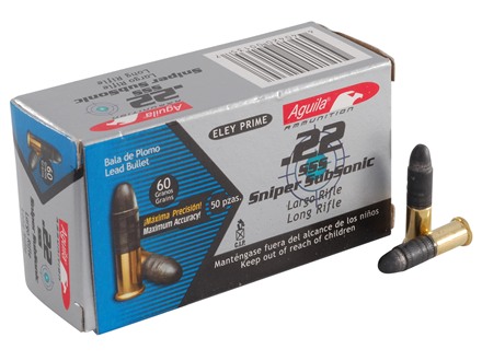 .22 LR Aguila SSS Sniper 60gr