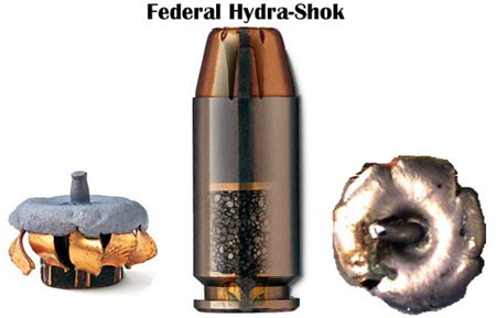 9mm Luger Federal Hydra-Shock 124gr/8g 2