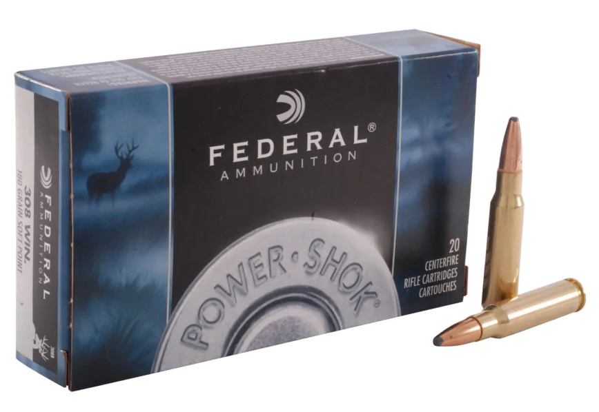 .308 Win. Federal Power-Shok 180gr/11,66g