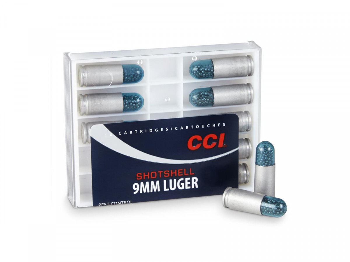 9mm Luger CCI Shotshells - brokové