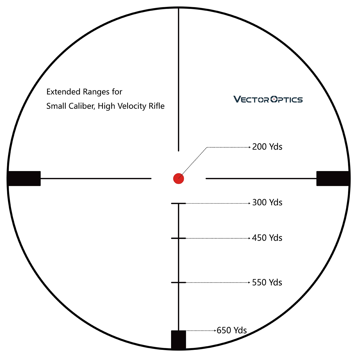 Puškohľad Vector Optics Hugo 6-24x50 4