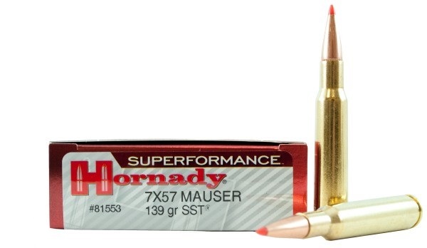 7x57 Hornady SST SPF 139gr