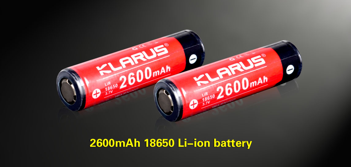 KLARUS akumulátor 18650 2600mah