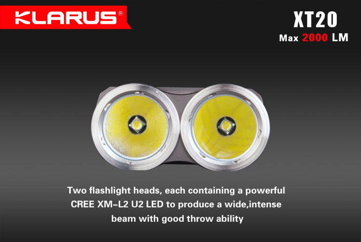 KLARUS XT20 2000 lumenov !!! 4