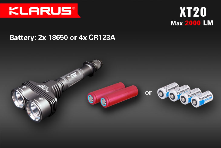 KLARUS XT20 2000 lumenov !!! 8