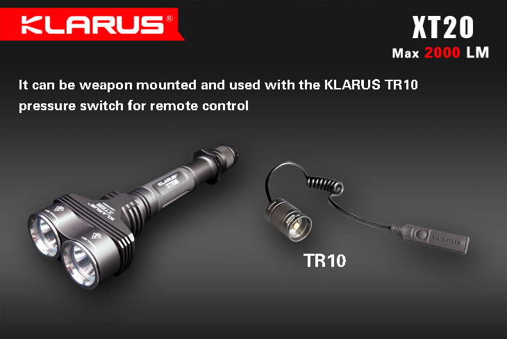 KLARUS XT20 2000 lumenov !!! 9