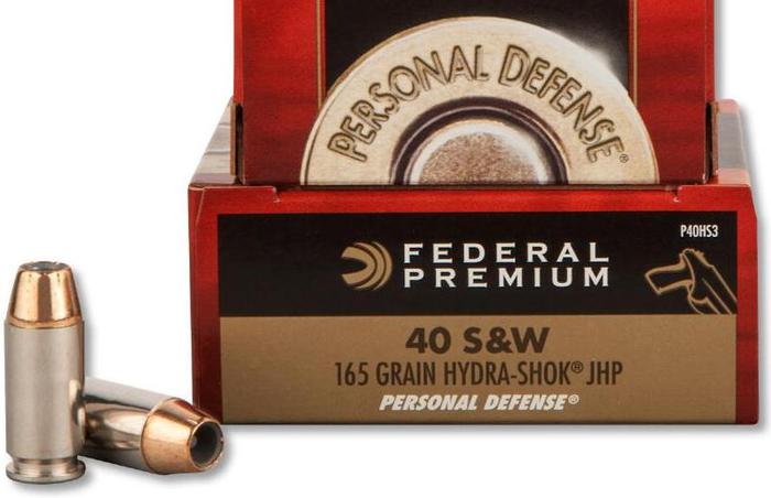 .40 S&amp;W Federal Hydra-Shok JHP 10,69g 2
