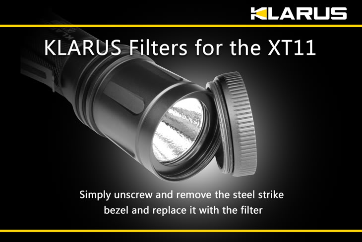 KLARUS Filter XT11 - zelený 2