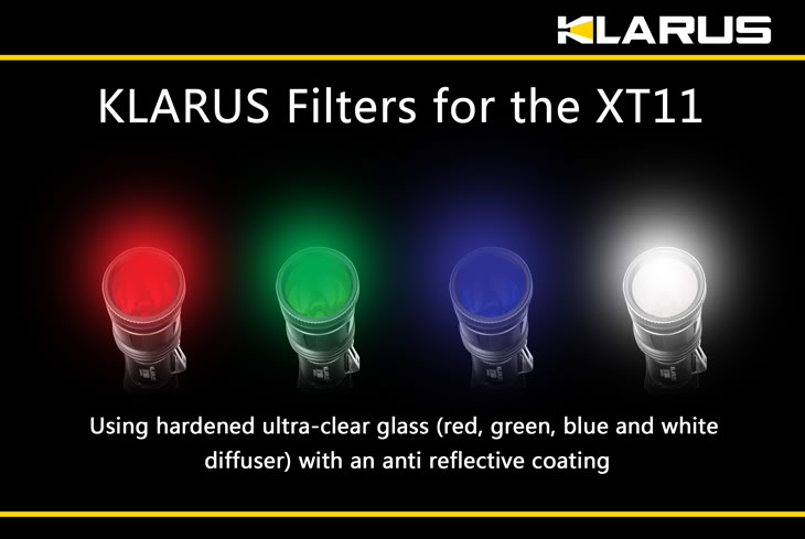 KLARUS Filter XT11 - zelený 4