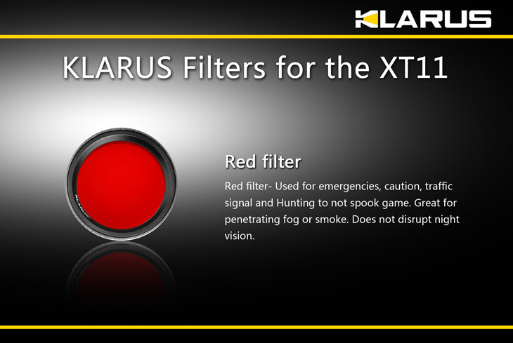 KLARUS Filter XT11 - zelený 6
