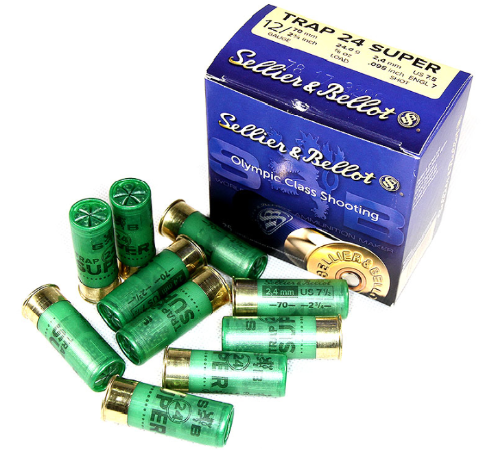12/70 S&amp;B Trap Super 24g 2,4mm