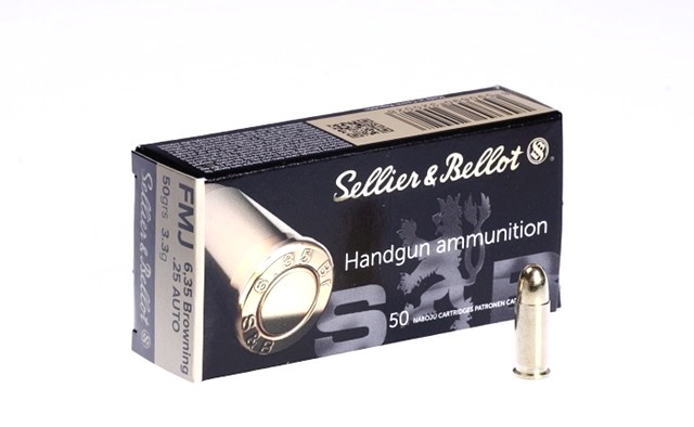 6,35 Brow. S&amp;B FMJ 3,3g