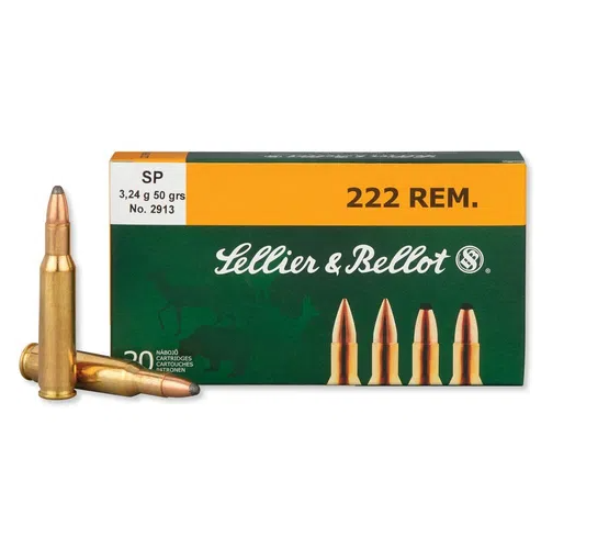 .222 Rem. S&amp;B SP 50gr/3,24g
