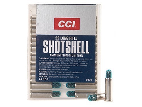 .22 EXLR CCI Shotshell (brokové)