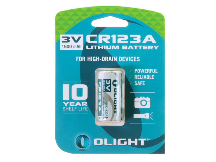 Olight akumulátor CR123 1600 mAh