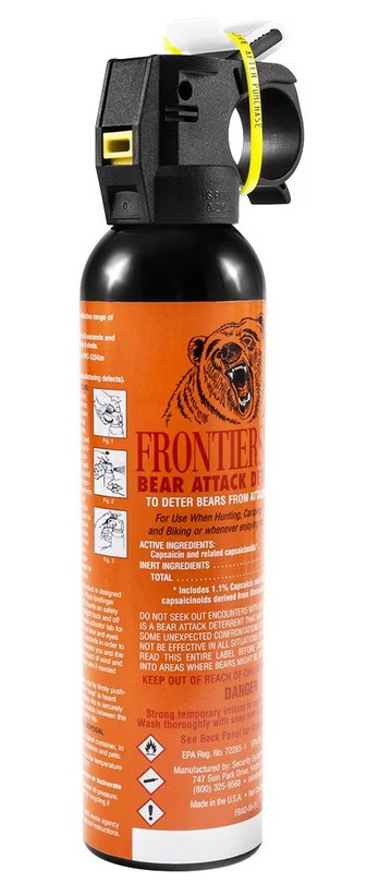 Obranný sprej proti medveďom Sabre Red Frontiersman Bear 272 ml